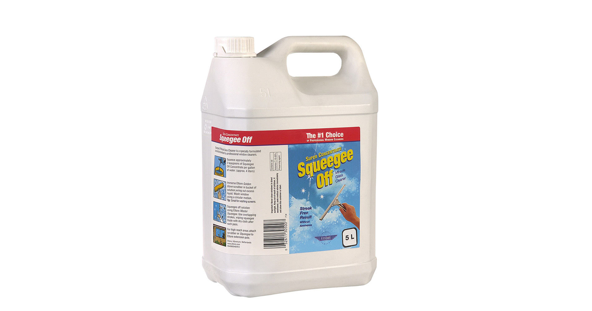 Ettore Squeegee Off Συμπυκνωμένο Καθαριστικό Τζαμιών 5lt