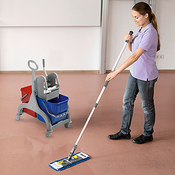 Mopping trolleys