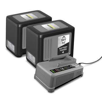 Kärcher Battery Power+ 36V/6,0Ah Σετ Μπαταρίας & Ταχυφορτιστή Kärcher Battery Power+ 36V/6,0Ah Σετ Μπαταρίας & Ταχυφορτιστή