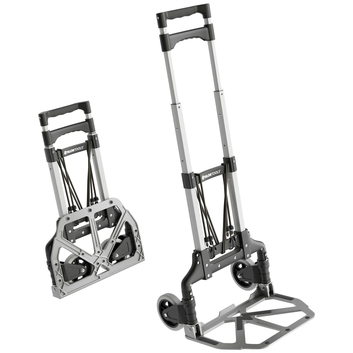 Athlon Tools Folding Aluminum Transport Trolley with Maximum Load Capacity 70 kg