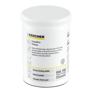 Kärcher RM 760 Powder Classic Σκόνη Καθαρισμού Υφασμάτινων Επιφανειών 800gr Kärcher RM 760 Powder Classic Σκόνη Καθαρισμού Υφασμάτινων Επιφανειών 800gr