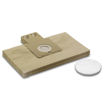 Kärcher 6.904-257.0 Σετ Σακούλες Χάρτινες & Μικροφίλτρο