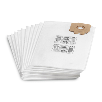 Kärcher 6.904-305.0 Σακούλες Φίλτρου Fleece για σειρά CV (10τμχ)