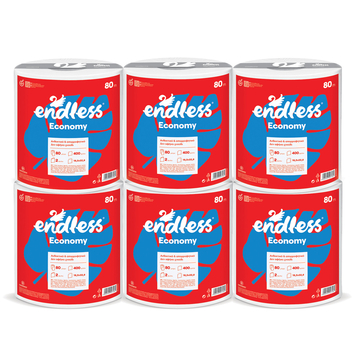 Endless Economy Χαρτί Κουζίνας 800gr - Συσκευασία 6 Ρολών