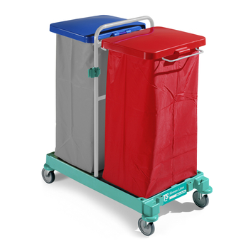 TTS Green 10 Cleaning Trolley