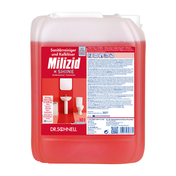 Dr. Schnell Milizid Shine 3-Phase Cleaner and Limescale Solvent 10L