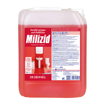 Dr. Schnell Milizid Cleaner - Bacteriostatic Liquid 10L