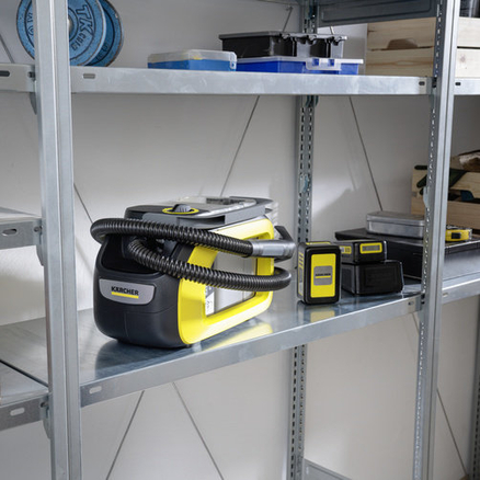 18 V Kärcher Battery Power ανταλλάξιμη μπαταρία (δεν περιλαμβάνεται ως στάνταρ εξοπλισμός)