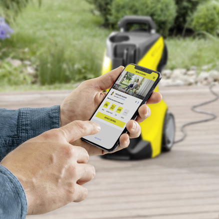 Connects to the Home & Garden app via Bluetooth