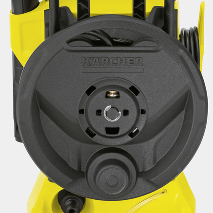 Hose reel for comfortable handling