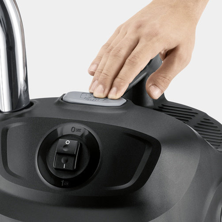Kärcher ReBoost filter cleaning