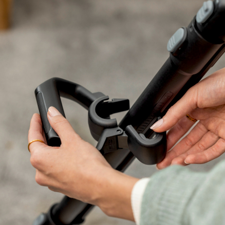 Height adjustable handle