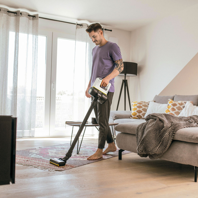 Product Kärcher VC 4 Cordless myHome Battery-Power Vacuum Cleaner base image