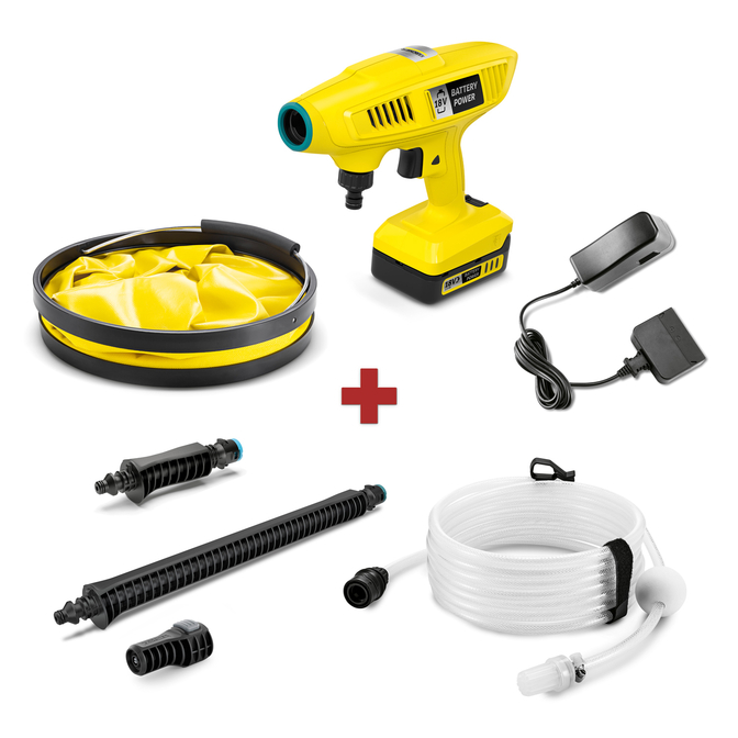 Product Kärcher KHB 4-18 Plus Battery Set Handheld Pressure Washer base image