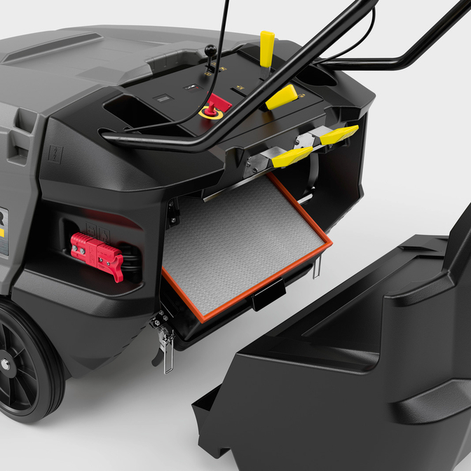 Product Kärcher KM 85/50 W Bp Μπαταριοκίνητο Σάρωθρο Πεζού Χειριστή base image