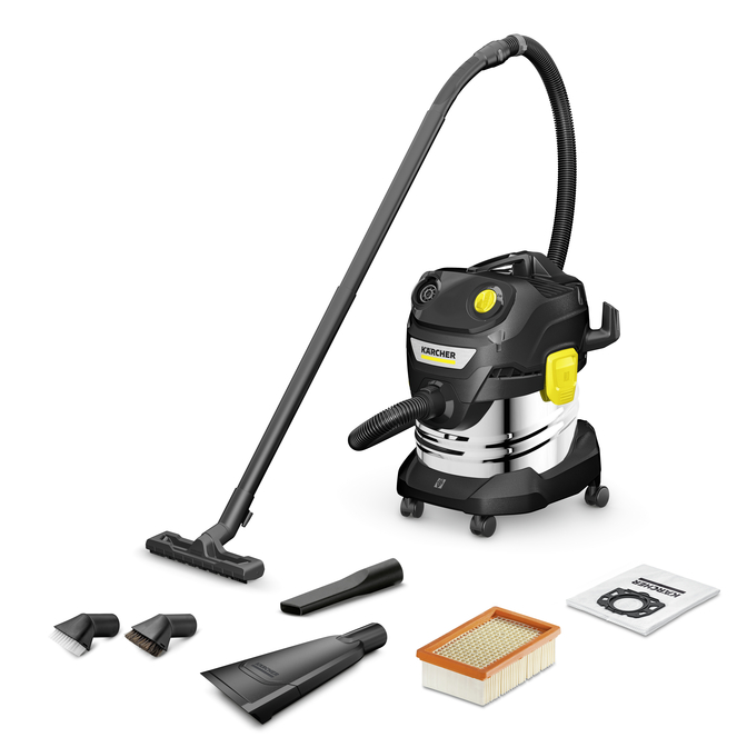 Product Kärcher WD 4 S Go!Further Ηλεκτρική Σκούπα Ξηρής & Υγρής Αναρρόφησης base image