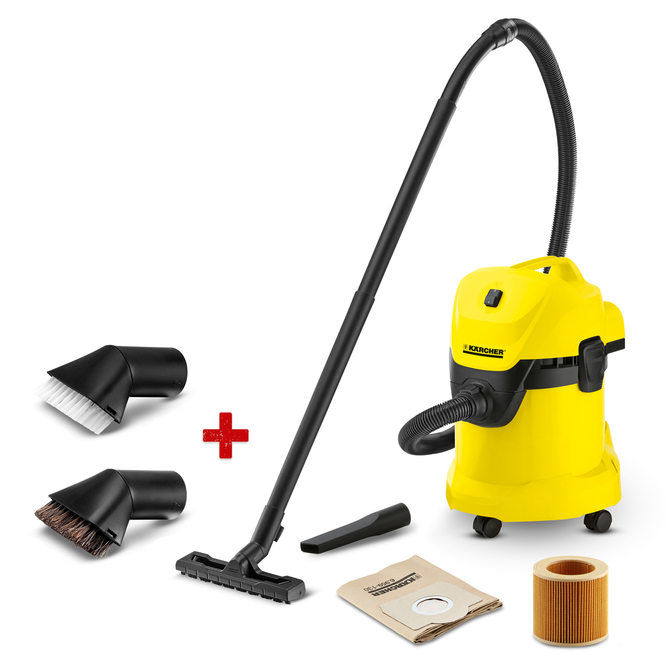 Product Kärcher WD 3 + Suction Kit Ηλεκτρική Σκούπα (Εκθεσιακό Προϊόν) base image