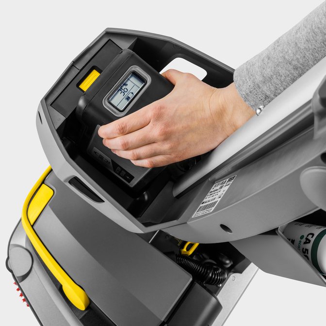 Product Kärcher K-Mop 46 Bp Pack 36/75 Battery-Powered Scrubber Drier base image