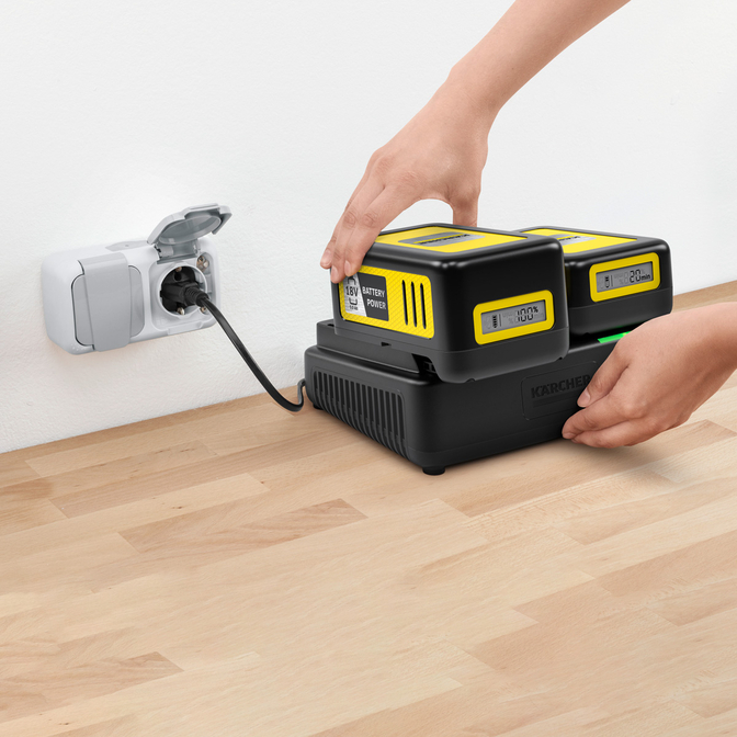 Product Kärcher Battery Power 18V Dual Ταχυφορτιστής base image