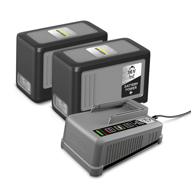 Product Kärcher Battery Power+ 36V/7,5Ah Starter Kit base image