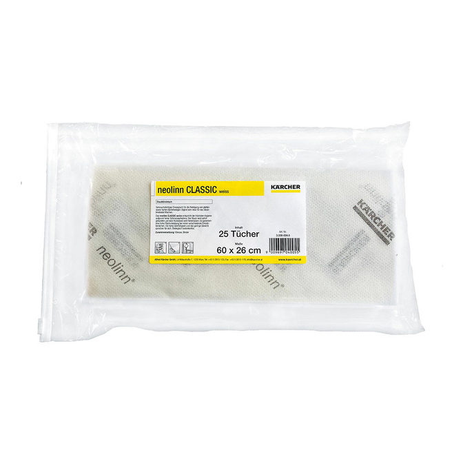 Product Kärcher 3.338-004.0 Πανί μίας Χρήσης με Κόλα 60 x 26cm (25τμχ) base image