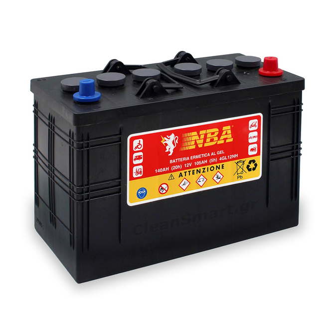 Product Σετ μπαταριών NBA Gel 4GL12NH 12V-105Ah (2τμχ) base image