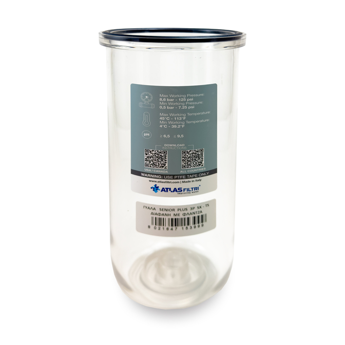 Product Atlas Filtri Γυάλα Senior Plus 3P AS Διαφανή base image