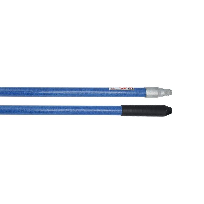 Product Handle Glass Fiber Blue 140 cm with metal tip base image