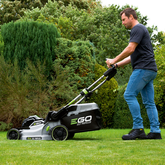 Product EGO Power+ LM1914E-SP Χλοοκοπτική Μπαταρίας 47cm Kit με Μπαταρία & Φορτιστή base image