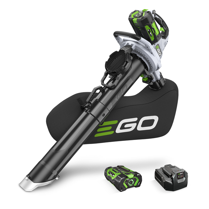 Product EGO Power+ LV5004E 3-in-1 Leaf Blower, Vacuum & Mulcher Kit with 5.0Ah Battery & Charger base image