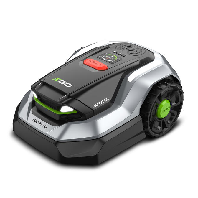 Product EGO AURA RMR1500E Robotic Lawn Mower 1500m² with RTK & Vision Navigation base image