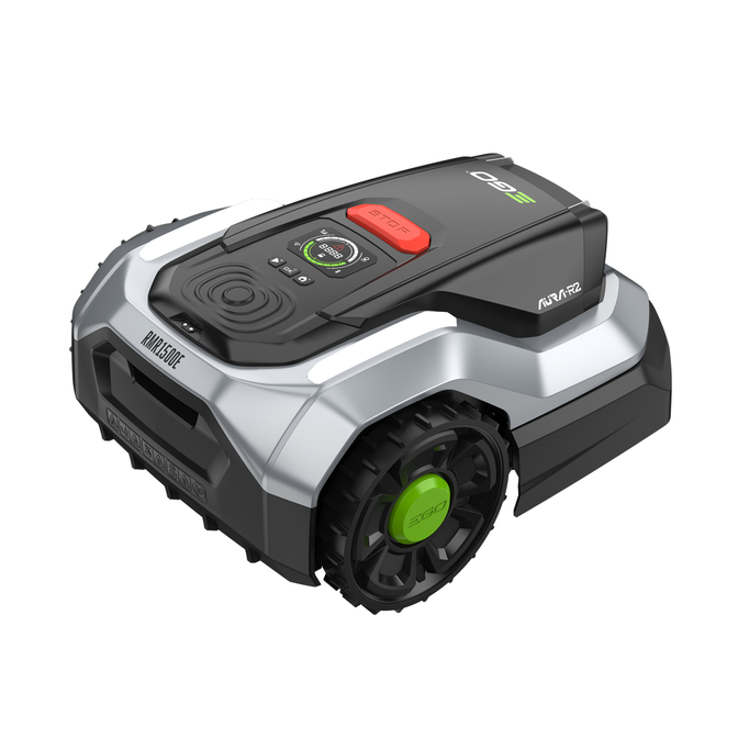 Product EGO AURA RMR1500E Robotic Lawn Mower 1500m² with RTK & Vision Navigation base image