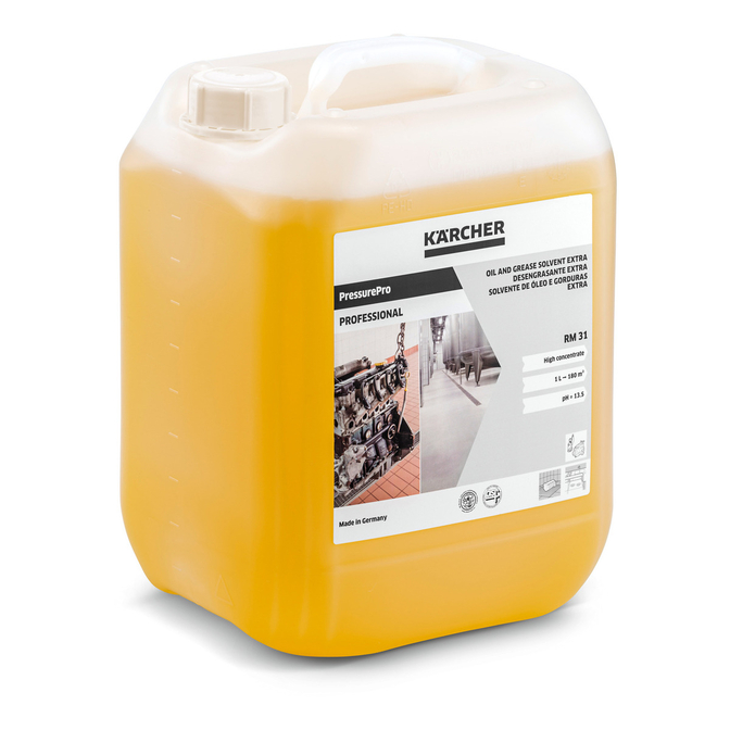 Product Kärcher RM 31 Συμπυκνωμένο Καθαριστικό Λαδιών και Γράσων 10lt base image
