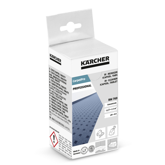 Product Kärcher RM 760 CarpetPro Ταμπλέτες Καθαρισμού Χαλιών (16 τμχ.) base image