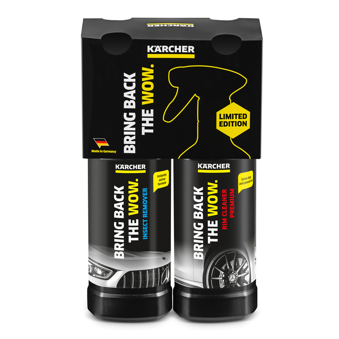 Product Kärcher Καθαριστικό Ζαντών Premium RM 667 + Καθαριστικό Απομάκρυνσης Εντόμων RM 618 500ml base image