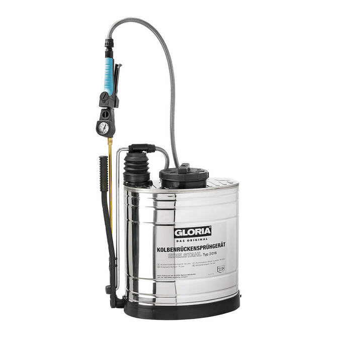 Product Gloria 2016 Inox Ψεκαστήρας Πλάτης 16lt base image