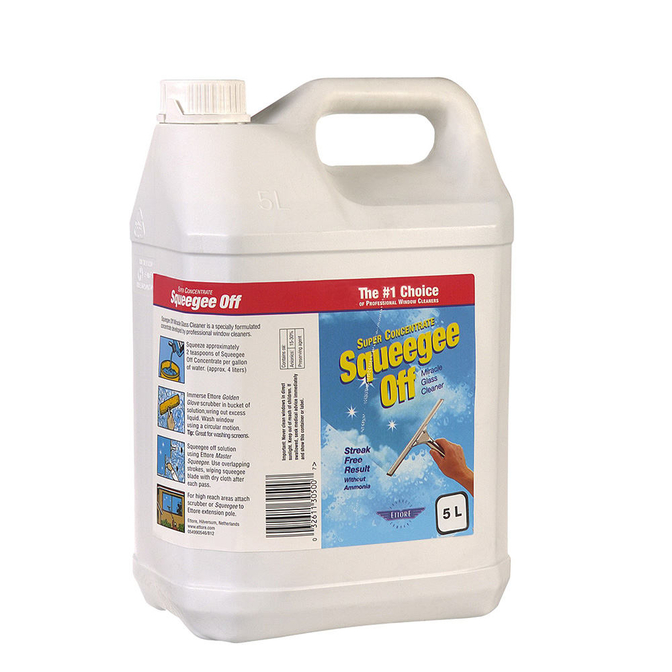 Product Ettore Squeegee Off Συμπυκνωμένο Καθαριστικό Τζαμιών 5lt base image