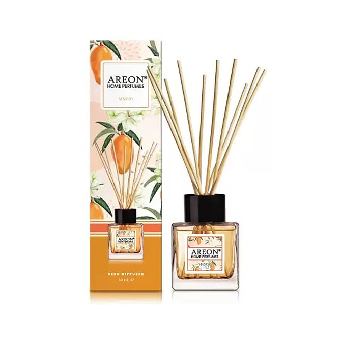 Product Areon Home Αρωματικό Χώρου με Sticks Mango BHP07 50ml base image