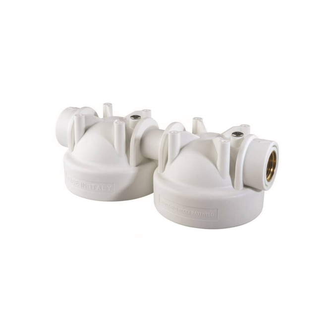Product Atlas Filtri Κεφαλή DP Διπλή 1/2'' Λευκή base image