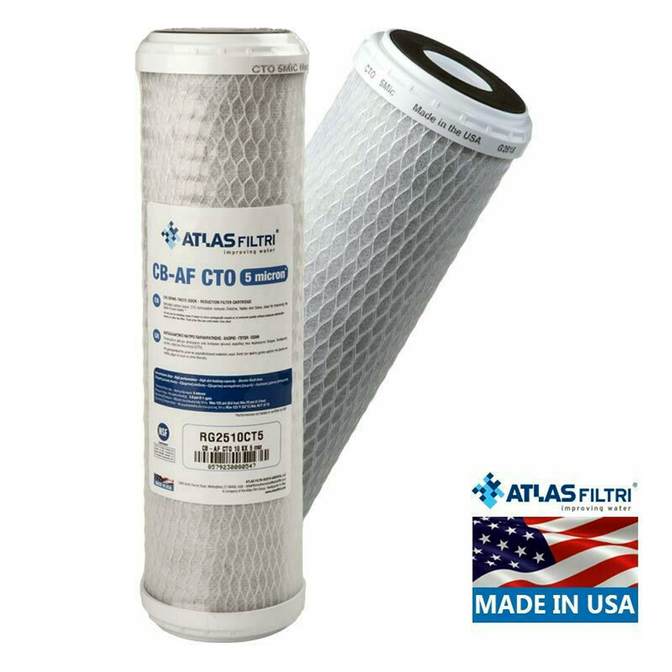 Product Atlas Filtri CB-AF CTO 5μm (USA) Ανταλλακτικό Φίλτρο Ενεργού Άνθρακα base image