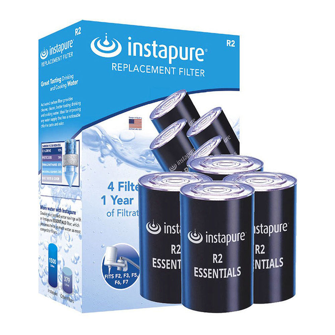 Product Instapure R2 Replacement Activated Carbon Water Filter (4pcs) base image