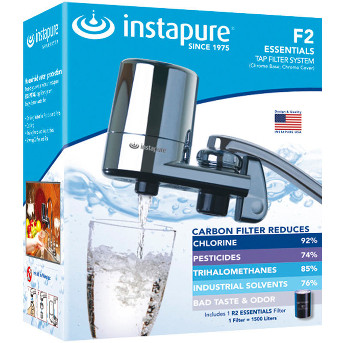 Product Instapure F3 Tap Water Filter Chrome base image